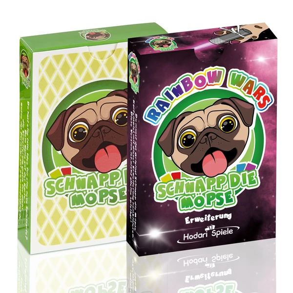 Cover image of Schnapp die Möpse: Rainbow Wars Erweiterung board game