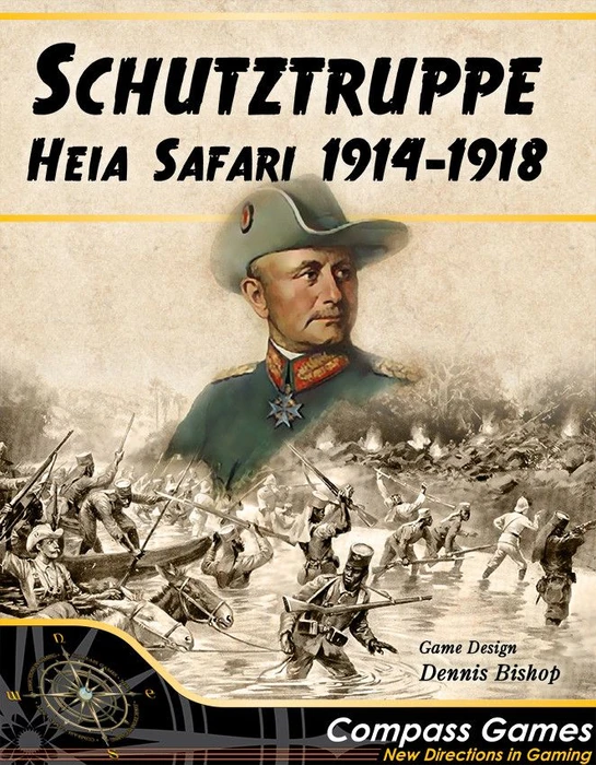 Cover image of Schutztruppe: Heia Safari 1914-1918 board game