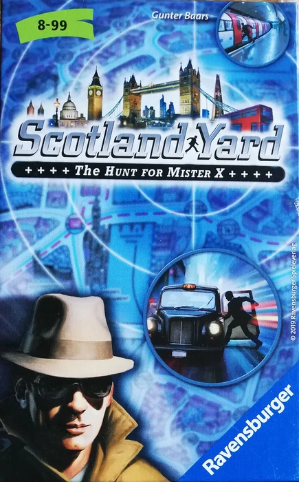 Cover image of Scotland Yard: The Hunt for Mister X board game