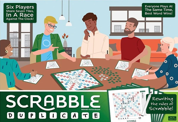 Cover image of Scrabble Duplicate board game