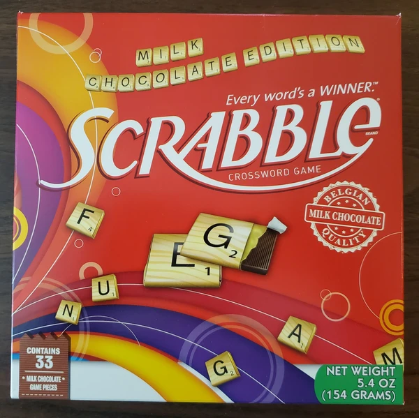 Cover image of Scrabble: Milk Chocolate Edition board game