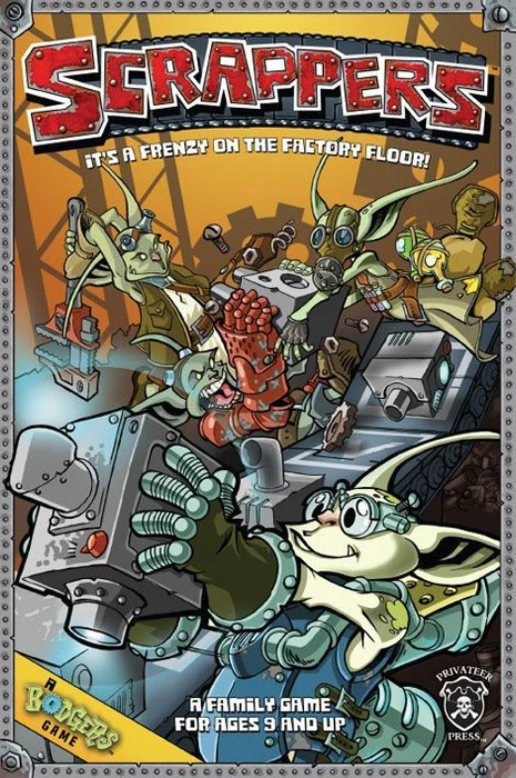 Cover image of Scrappers board game