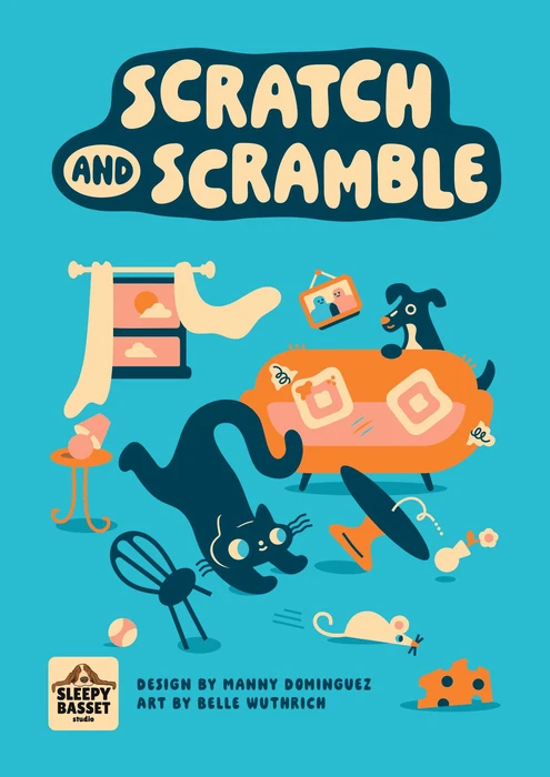 Cover image of Scratch and Scramble board game