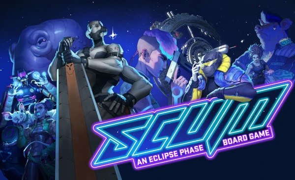 Cover image of SCUM: An Eclipse Phase Board Game board game