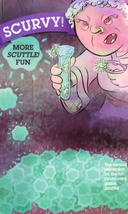 Cover image of Scurvy! More Scuttle Fun board game