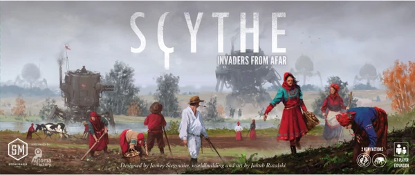 Cover image of Scythe: Invaders from Afar board game