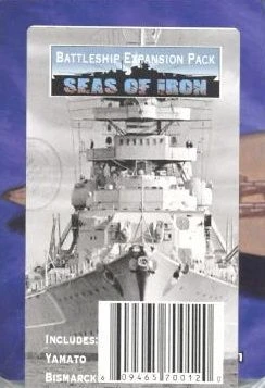 Cover image of Seas of Iron: Battleship Expansion Pack board game