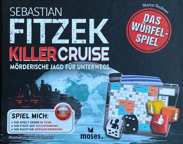 Cover image of Sebastian Fitzek Killercruise: Das Würfelspiel board game