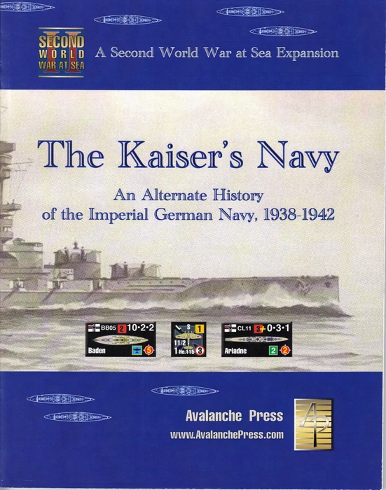 Cover image of Second World War at Sea: The Kaiser's Navy board game