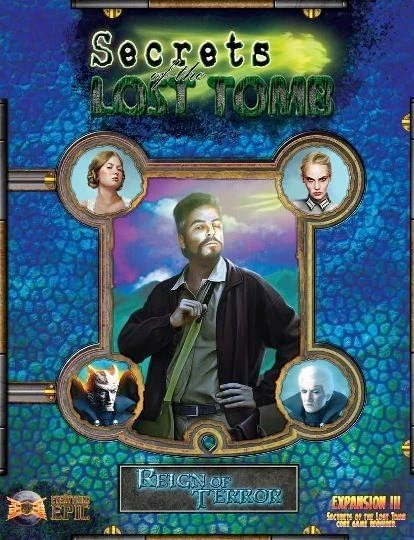 Cover image of Secrets of the Lost Tomb: Reign of Terror board game