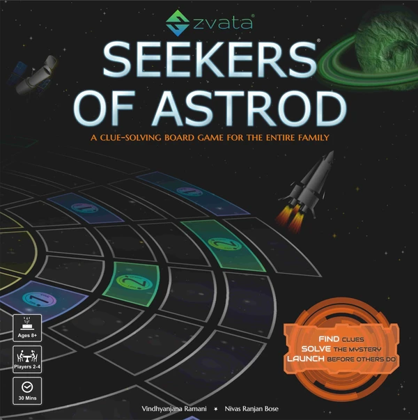 Cover image of Seekers of Astrod board game