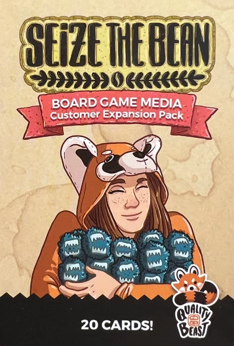 Cover image of Seize the Bean: Board Game Media Customer Expansion Pack board game