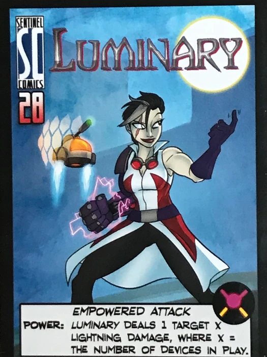 Cover image of Sentinels of the Multiverse: Luminary Promo Card board game