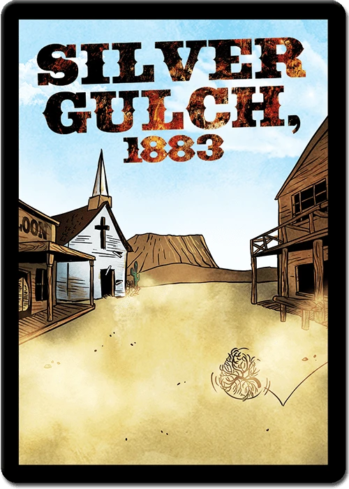 Cover image of Sentinels of the Multiverse: Silver Gulch, 1883 Environment board game