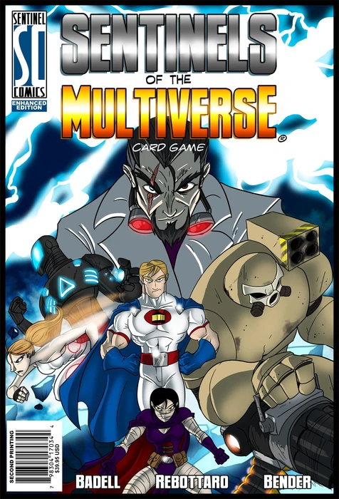 Cover image of Sentinels of the Multiverse board game