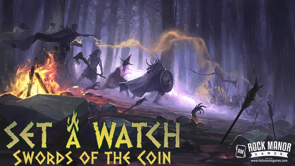 Cover image of Set a Watch: Swords of the Coin board game