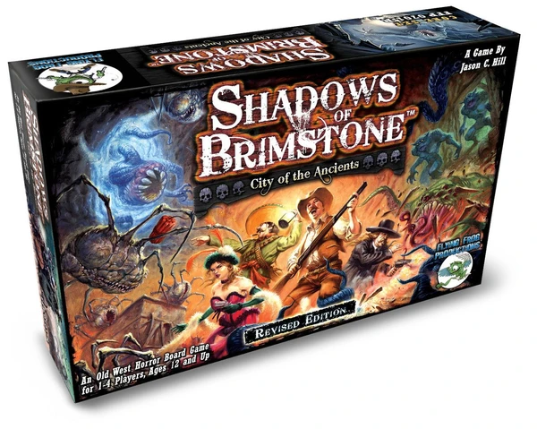 Cover image of Shadows of Brimstone: City of the Ancients (Revised Edition) board game
