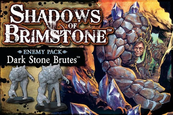 Cover image of Shadows of Brimstone: Dark Stone Brutes Enemy Pack board game