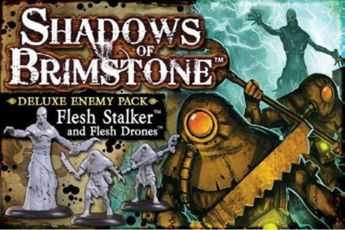 Cover image of Shadows of Brimstone: Flesh Stalker & Flesh Drones Deluxe Enemy Pack board game