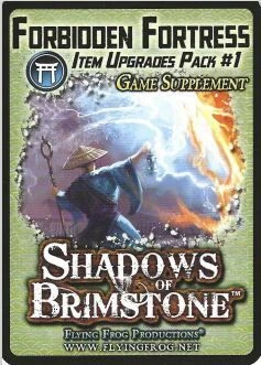 Cover image of Shadows of Brimstone: Forbidden Fortress – Item Upgrades Pack #1 board game
