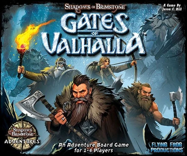Cover image of Shadows of Brimstone: Gates of Valhalla board game