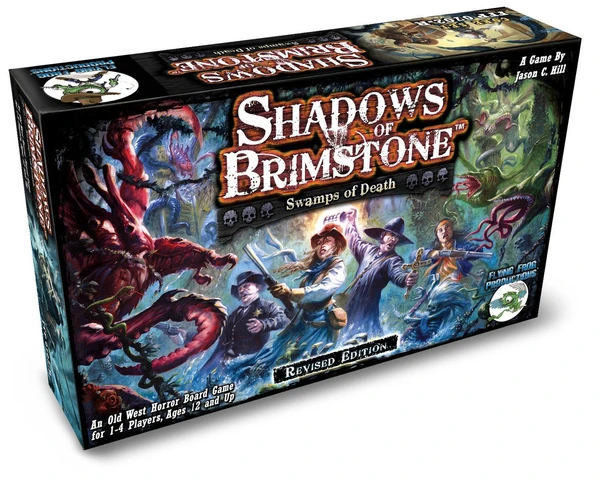 Cover image of Shadows of Brimstone: Swamps of Death (Revised Edition) board game
