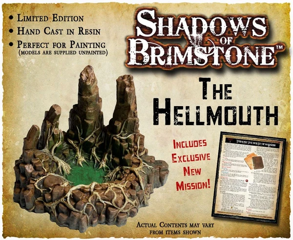 Cover image of Shadows of Brimstone: The Hellmouth board game
