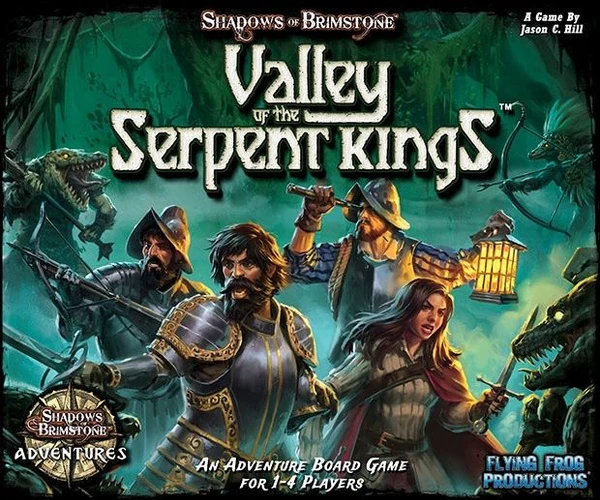 Cover image of Shadows of Brimstone: Valley of the Serpent Kings board game