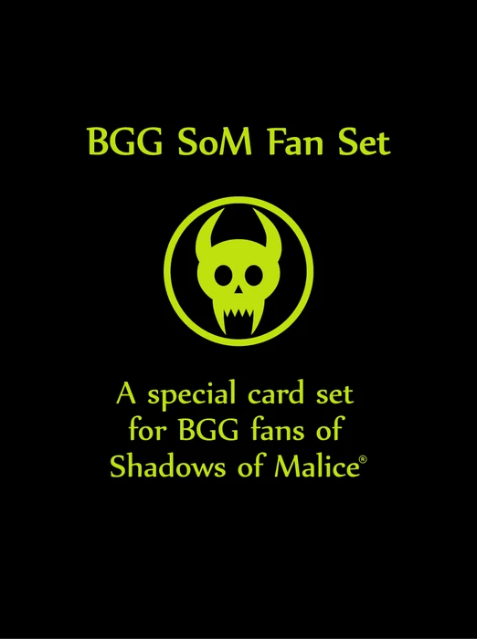 Cover image of Shadows of Malice: BGG Fan Card Set board game