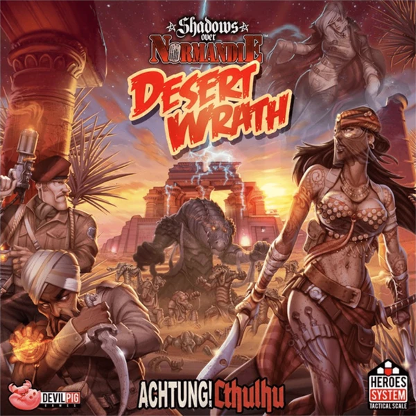 Cover image of Shadows over Normandie: Desert Wrath board game