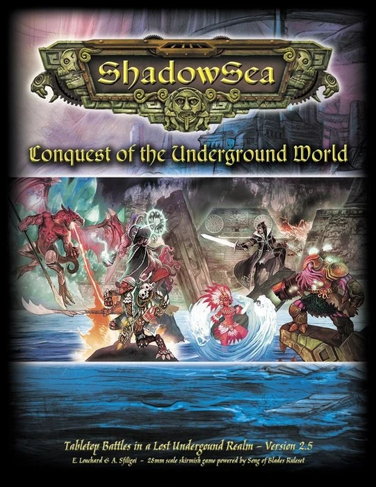 Cover image of ShadowSea: Conquest of the Underground World board game