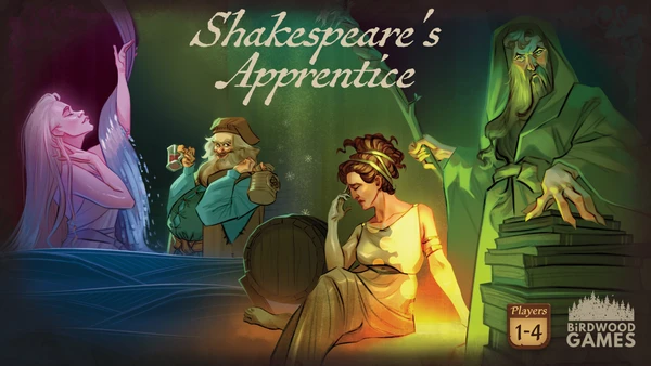 Cover image of Shakespeare's Apprentice board game