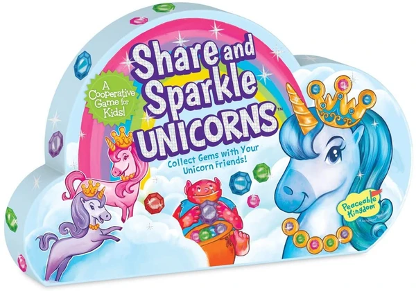 Cover image of Share and Sparkle Unicorns board game