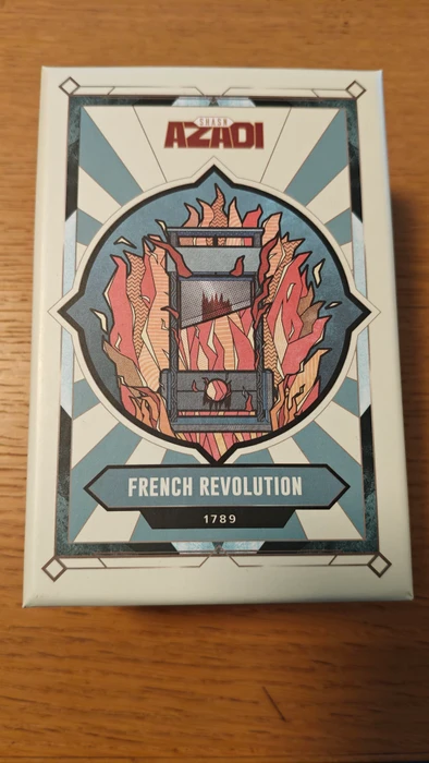 Cover image of SHASN: AZADI – French Revolution 1789 board game