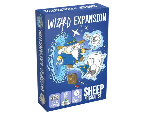 Cover image of Sheep in Disguise: Wizard Expansion board game