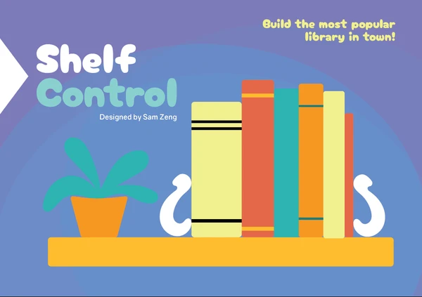 Cover image of Shelf Control board game