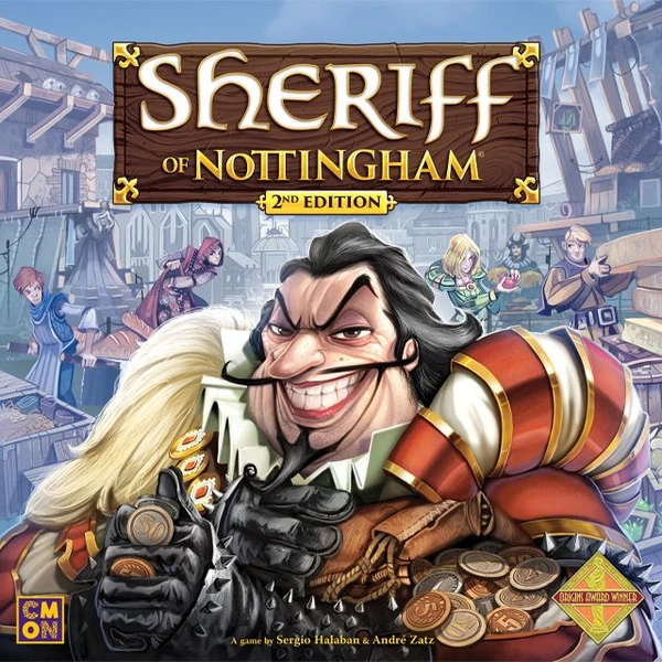Cover image of Sheriff of Nottingham: 2nd Edition board game
