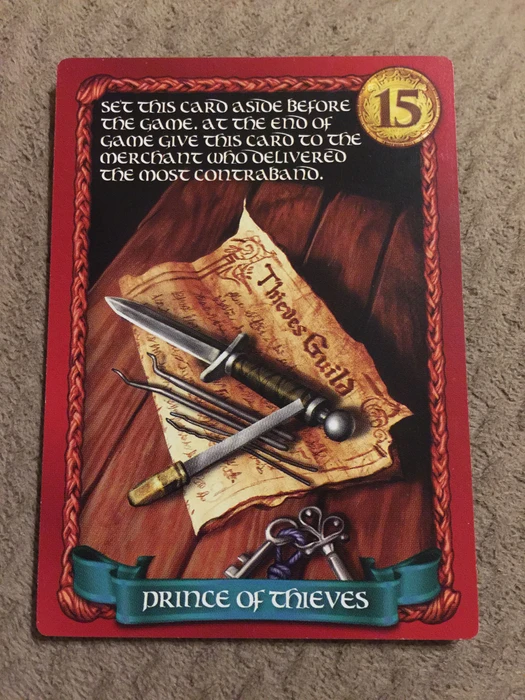 Cover image of Sheriff of Nottingham: Prince of Thieves board game