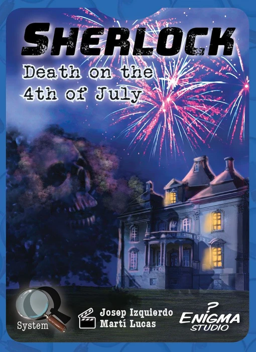 Cover image of Sherlock: Death on the 4th of July board game