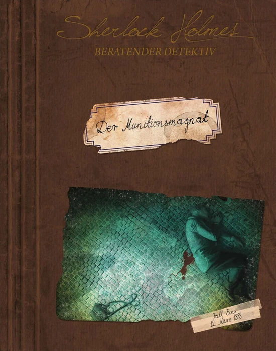 Cover image of Sherlock Holmes Beratender Detektiv: Der Munitionsmagnat board game
