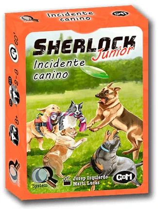 Cover image of Sherlock Junior: Incidente Canino board game