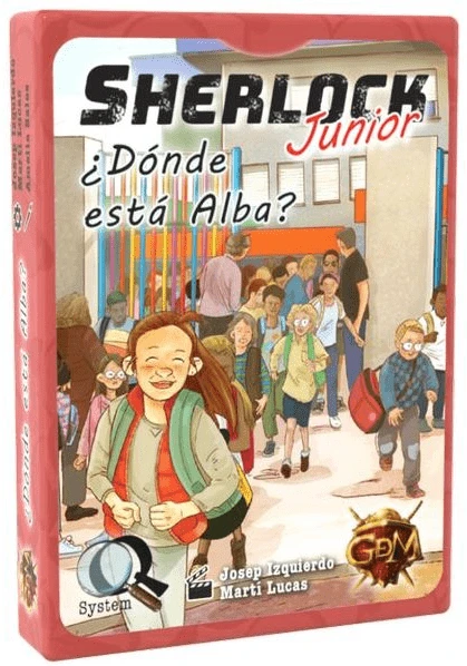 Cover image of Sherlock Junior: ¿Dónde está Alba? board game
