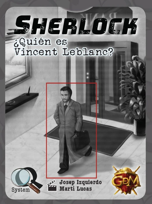 Cover image of Sherlock: ¿Quién es Vincent Leblanc? board game