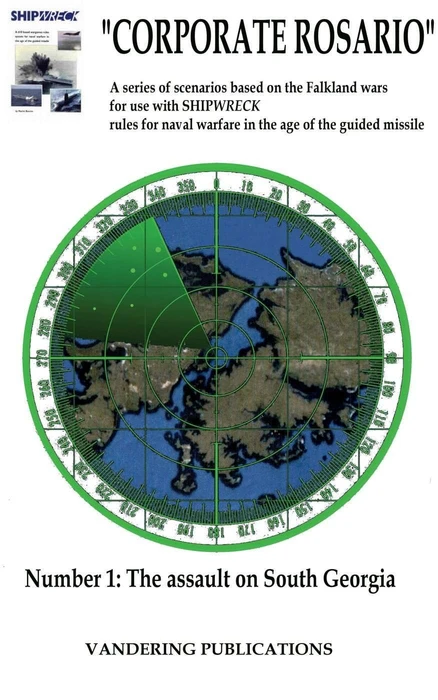 Cover image of Shipwreck: Corporate Rosario – Number 01: The Assault on South Georgia board game