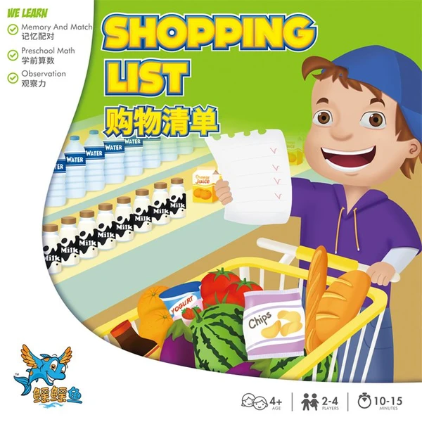 Cover image of Shopping List: Mathematics board game