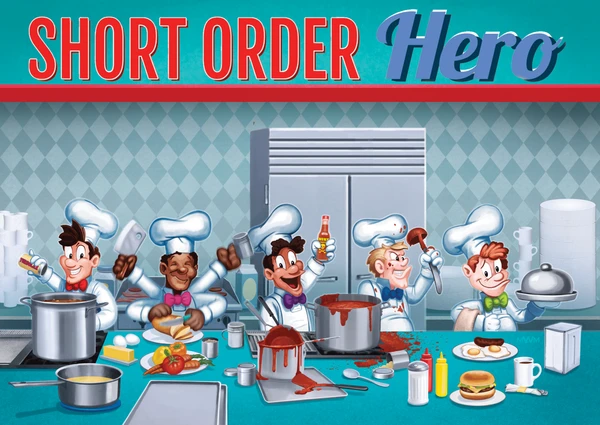 Cover image of Short Order Hero board game