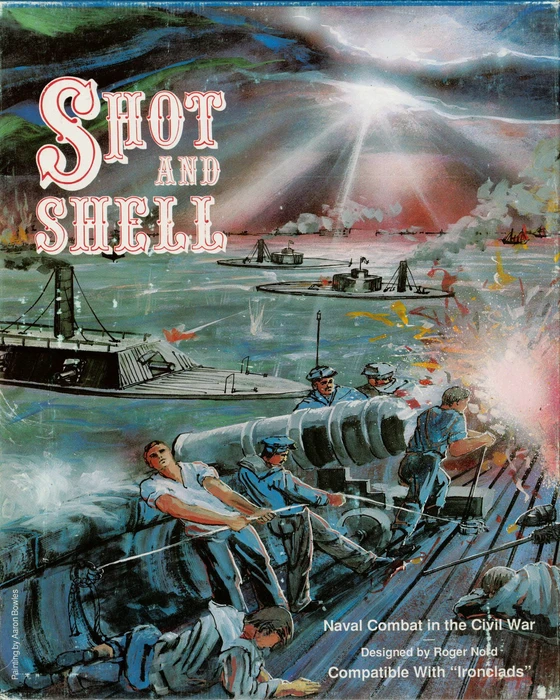 Cover image of Shot and Shell: Naval Combat in the Civil War board game