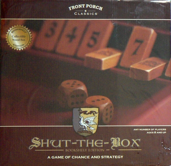 Cover image of Shut the Box board game