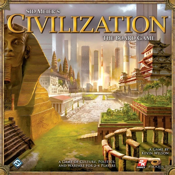 Cover image of Sid Meier's Civilization: The Board Game board game