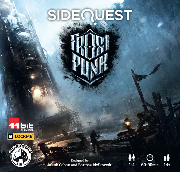 Cover image of Side Quest: Frostpunk board game